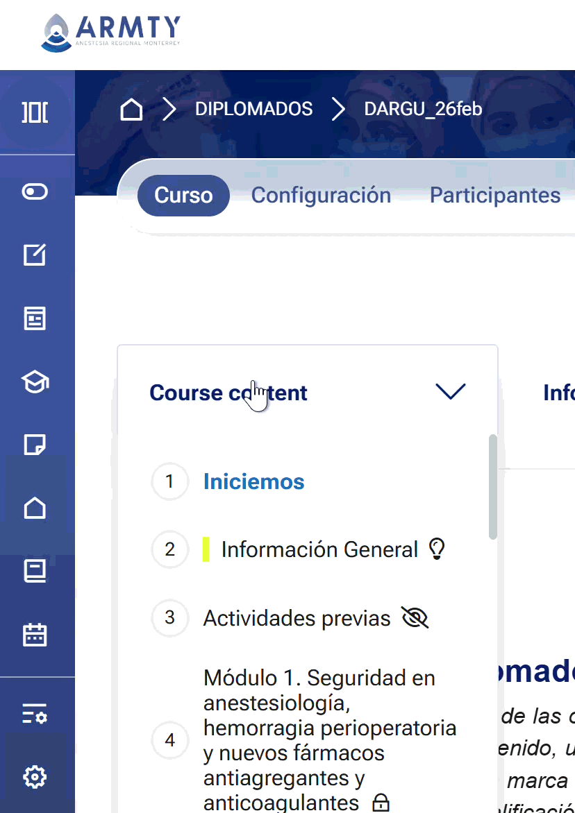 Contenido - Información general